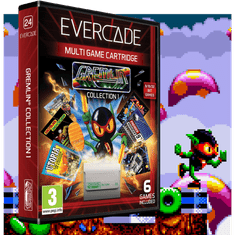 Blaze Evercade #24, Gremlin Collection 1, 6in1, Retro, Multi Game, Játékszoftver csomag