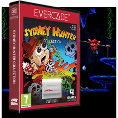 Blaze Evercade #30, The Sydney Hunter Collection, 4in1, Retro, Multi Game, Játékszoftver csomag