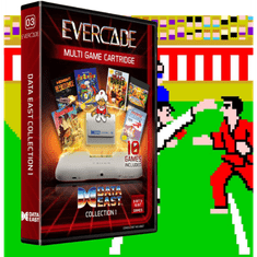 Blaze Evercade #03, Data East Collection, 10in1, Retro, Multi Game, Játékszoftver csomag