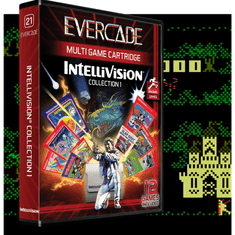 Blaze Evercade #21, Intellivision Collection 1, 12in1, Retro, Multi Game, Játékszoftver csomag