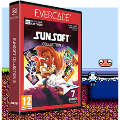 Blaze Evercade #38, Sunsoft Collection 2, 7in1, Retro, Multi Game, Játékszoftver csomag