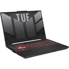 ASUS Tuf Gaming FA507NU-LP116 Laptop 15.6" 1920x1080 IPS AMD Ryzen 5 7535U 1024GB SSD 16GB DDR5 NVIDIA GeForce RTX 4050 Szürke