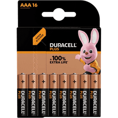 Duracell Plus 100 Egyszer használatos elem AAA Lúgos (147126)