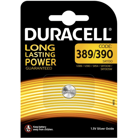 Duracell 389/390 Egyszer használatos elem Ezüst-oxid (S) (068124)