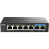 DMS-107/E hálózati kapcsoló Beállítást nem igénylő (unmanaged) Gigabit Ethernet (10/100/1000) Fekete (DMS-107/E)