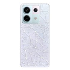 iSaprio Abstract Triangles 03 - white szilikon tok Xiaomi Redmi Note 13 Pro 5G / Poco X6 5G