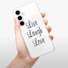 iSaprio Live Laugh Love szilikon tok Samsung Galaxy S24+