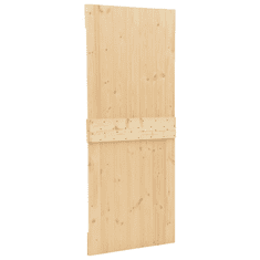Vidaxl tömör fenyőfa ajtó 80 x 210 cm (289107)
