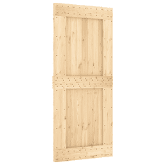 Vidaxl NARVIK tömör fenyőfa ajtó 90 x 210 cm (154439)