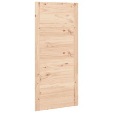 Vidaxl szürke tömör fenyőfa istálló stílusú ajtó 90x1,8x204,5 cm (824618)