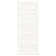 Vidaxl fehér tömör fenyőfa istálló stílusú ajtó 80x1,8x204,5 cm (824614)