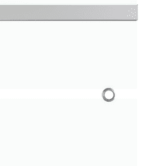Vidaxl ezüstszínű ESG üveg és alumínium tolóajtó 90 x 205 cm (288059)