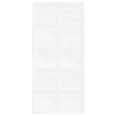 Vidaxl fehér tömör fenyőfa istálló stílusú ajtó100x1,8x214 cm (824639)