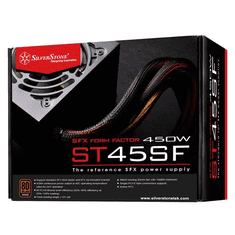 Silverstone 450W SFX Series tápegység (SST-ST45SF-V3.0) (SST-ST45SF-V3.0)