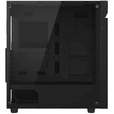 GIGABYTE C200 GLASS táp nélküli ablakos ház fekete (GB-C200G) (GB-C200G)
