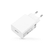 gyári USB hálózati töltő adapter - 5V/3A - MDY-10-EF - QC 3.0 white (ECO csomagolás) (XI-106)