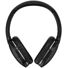 Bluetooth sztereó fejhallgató, v5.0, mikrofon, 3.5mm, funkció gomb, hangerő szabályzó, zajszűrővel, összecsukható, teleszkópos fejpánt, Baseus Encok D02 Pro, fekete