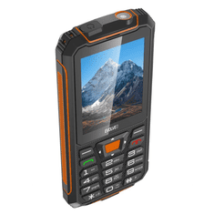 Evolveo StrongPhone Z6 Dual-Sim mobiltelefon fekete-narancs (SGP-Z6-BO) (SGP-Z6-BO)