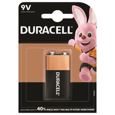 Duracell Basic 9V elem 1 db (10PP110031/10PP100010) (10PP110031/10PP100010)