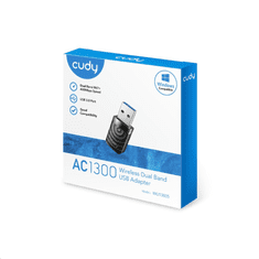 Cudy AC1300 High Gain USB Wi-Fi Adapter (WU1300S) (WU1300S)