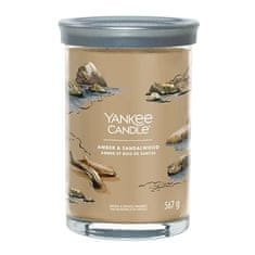 Yankee Candle Svíčka ve skleněném válci , Ambra a santalové dřevo, 567 g