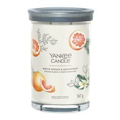 Yankee Candle Svíčka ve skleněném válci , Bílý smrk a grapefruit, 567 g