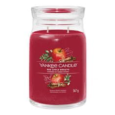 Yankee Candle Svíčka ve skleněné dóze , Věnec z červených jablíček, 567 g