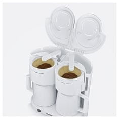 SEVERIN Kávovar+čajovar , KA 9314, 2 x 8 šálků kávy, 2 x termokonvice, 2 výkyvné filtry 1x4, 2 x 1000 W