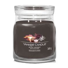 Yankee Candle Svíčka ve skleněné dóze , Černý kokos, 368 g