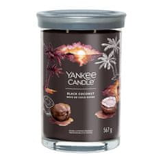 Yankee Candle Svíčka ve skleněném válci , Černý kokos, 567 g