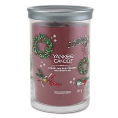 Yankee Candle Svíčka ve skleněném válci , Jiskrné zimní bobule, 567 g