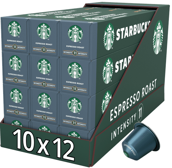 Starbucks by Nespresso® Espresso Roast 12 x 10 kapszula