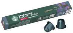 Starbucks Espresso Roast Decaf by NESPRESSO Dark Roast Kávé kapszula, 10 kapszula egy csomagban, 57g