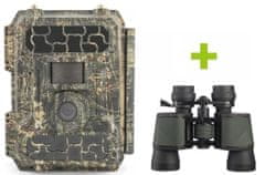 Oxe Panther 4G vadászkamera és klasszikus FOMEI 7-21X40 ZCF Zoom távcső + 12db akkumulátor!