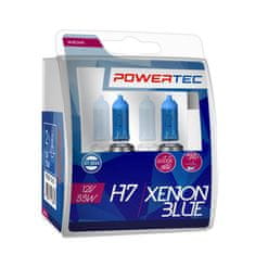 M-Tech Media-Tech halogén izzók autókhoz Powertec Xenon Blue H7 12V PTZXB7-DUO