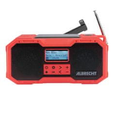 Albrecht DR 112 FM/DAB+ vészhelyzeti kültéri hajtókaros rádió