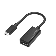 Hama 00200315 video átalakító kábel USB C-típus HDMI Fekete (200315)