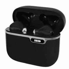 ART TWS Bluetooth sztereó headset v5.1 + töltőtok - AP-TW-B4B True Wireless Earphones with Charging Case - fekete (PT-6476)