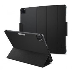 Spigen Smart Fold Plus Apple iPad Pro 11" (2021) / Air 4 (2020) oldalra nyíló tok fekete (ACS03335) (ACS03335)
