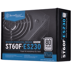 Silverstone 600W Essential Series tápegység (SST-ST60F-ES230) (SST-ST60F-ES230)