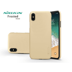 Nillkin Apple iPhone XS Max hátlap - Frosted Shield - gold (NL163171)