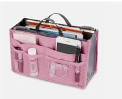 OEM Táskarendező, táska rendszerező világos pink színben