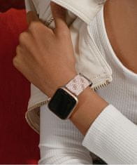 Guess Bőrszíj Apple Watch-hoz (38 - 41 mm) - Pink CS2009S2