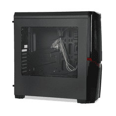 iBOX I-BOX ORCUS X14 GAMING Window Számítógépház - Fekete (ORX14)