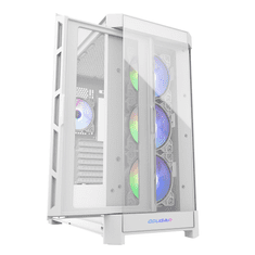 Cougar Duoface Pro RGB Számítógépház - Fehér (CGR-DUOFACE PRO RGB W)