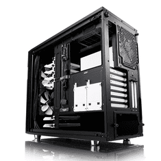 Fractal Design Define R6 Black TG Window Számítógépház - Fekete (FD-CA-DEF-R6-BK-TG)