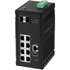 Edimax Switch Industrial 8-Port Gigabit Web Managed 2xSFP (IGS-5208)