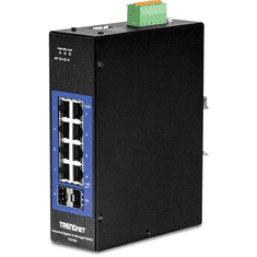 TRENDNET Industrie Switch 10 Port Gbit L2 Managed DIN-Rail (TI-G102I)