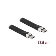 DELOCK USB 3.2Gen2 FPC Flachbandkabel USB Typ-C > C 13,5cm (85770)