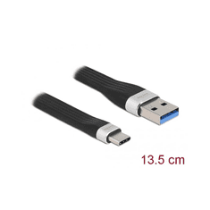DELOCK USB 3.2Gen1 FPC Flachbandkabel USB Typ-A > C 13,5cm (85771)
